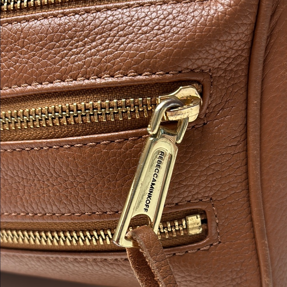 Rebecca Minkoff Brown Leather Crossbody Bag - Picture 6 of 14